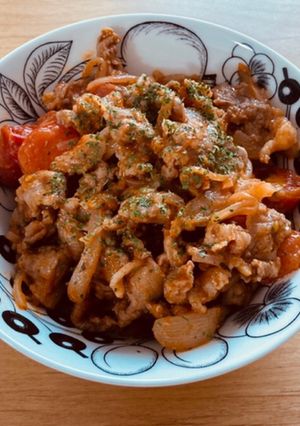 超簡単！トマトと豚こまのイタリアン炒め♪-レシピのメイン写真