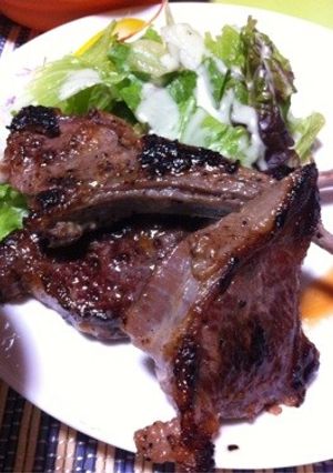 塩麹ラムチョップ-レシピのメイン写真