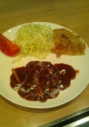 チーズイン ハンバーグ 超簡単!-レシピのメイン写真
