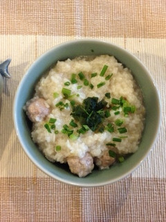 豚肉団子粥-レシピのメイン写真