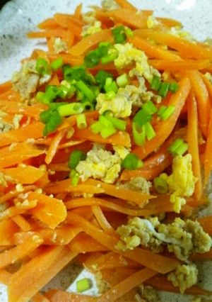沖縄の家庭の味☆にんじんしりしり♪-レシピのメイン写真