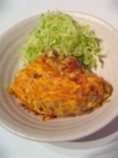 ひき肉と玉ねぎのオムレツ♡-レシピのメイン写真
