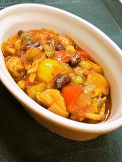 けっこう辛いチキンのトマト煮-レシピのメイン写真