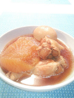 圧力なべde大根と手羽元の煮物-レシピのメイン写真