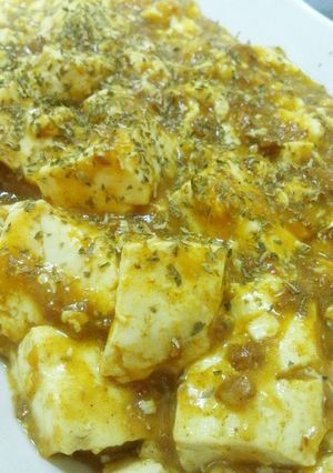 本格的に見える！超！簡単カレー麻婆豆腐☆-レシピのメイン写真