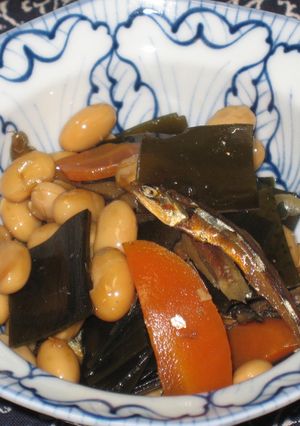 昆布の五目煮♫母の味(^^)。-レシピのメイン写真