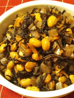豆ひじき煮-レシピのメイン写真