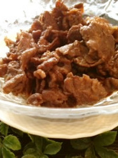 ”割り下”で簡単☆牛肉のしぐれ煮-レシピのメイン写真