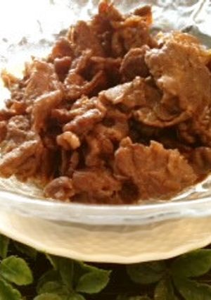 ”割り下”で簡単☆牛肉のしぐれ煮-レシピのメイン写真