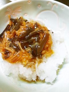 簡単おつまみ☆なめ茸と大根おろしの和え物-レシピのメイン写真