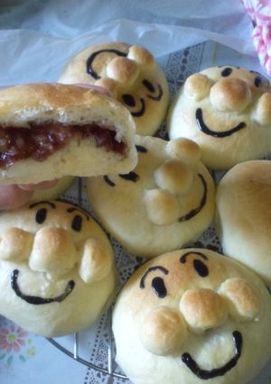 くるみアンパンマン-レシピのメイン写真