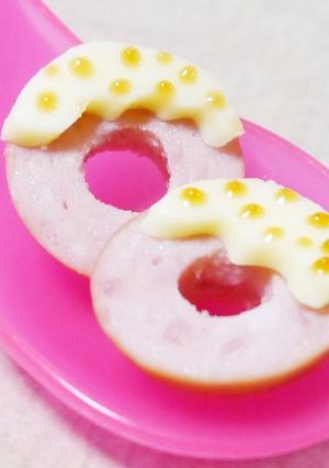 *プチフランクdeドーナッツ☆キャラ弁*-レシピのメイン写真