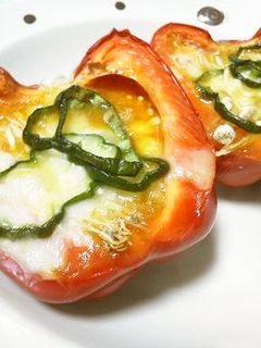 ★エノキがたっぷり赤パプリカのチーズ焼き-レシピのメイン写真