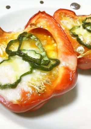 ★エノキがたっぷり赤パプリカのチーズ焼き-レシピのメイン写真
