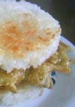 和ジャンクフード！かき揚げライスバーガー-レシピのメイン写真