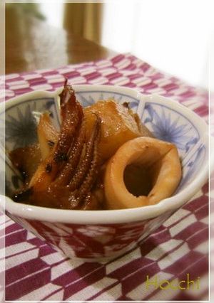<イカげその大根の煮物]彡～-レシピのメイン写真