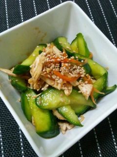 中華風浅漬け-レシピのメイン写真