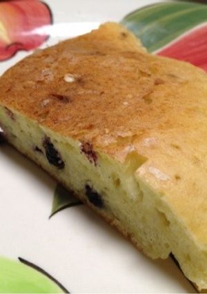 お豆腐入り>>ブルーベリー*ホットケーキ-レシピのメイン写真
