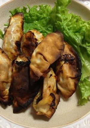 カリカリトマトの焼き餃子-レシピのメイン写真