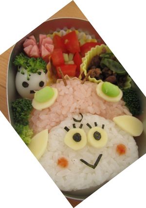 キャラ弁*アゲルちゃん-レシピのメイン写真