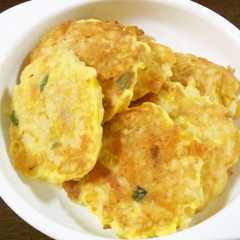 รูปของ 【離乳食１歳】野菜たっぷりチーズお焼き