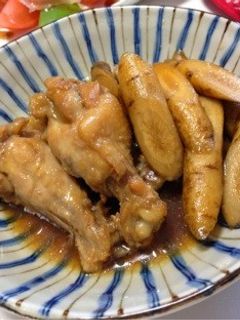 ☆簡単☆手羽元とごぼうのさっぱり煮-レシピのメイン写真