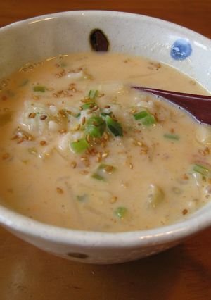 野菜たっぷり韓国風豆乳雑炊-レシピのメイン写真