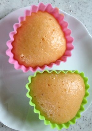 材料２つ！野菜ジュースで簡単蒸しパン☆-レシピのメイン写真