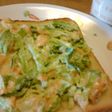 鮭ほぐしでオープンサンド☆