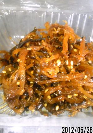 ご飯のお供♪生姜の佃煮(*^o^*)-レシピのメイン写真
