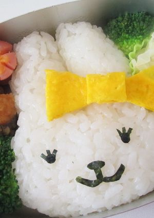 キャラ弁*うさぎさん弁当-レシピのメイン写真