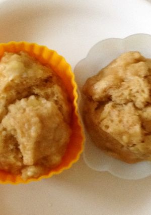 離乳食にオススメ!きなこバナナ蒸しパン-レシピのメイン写真