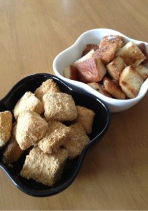 パン耳で☆我が家の2種類簡単ラスク-レシピのメイン写真