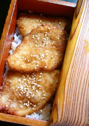 鶏胸の極薄かつ重♪衣は片栗粉＋パン粉使用-レシピのメイン写真