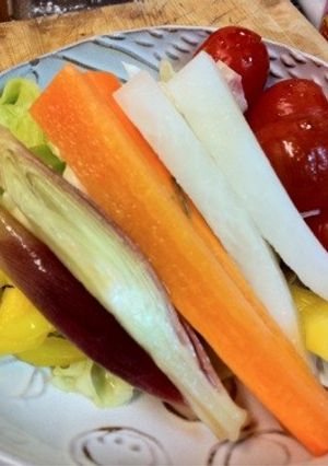 らっきょ酢で、簡単、ピクルス(´Д` )-レシピのメイン写真