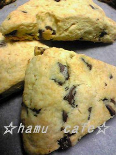 ◆◆しっとり&サクサク!チョコレートスコーン◆◆-レシピのメイン写真