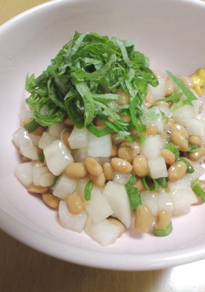 ★大根の納豆あえ★-レシピのメイン写真