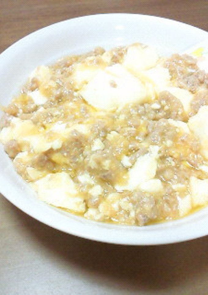 ★減塩ヘルシー！簡単すぎる和風麻婆豆腐★-レシピのメイン写真
