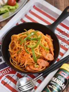 昔懐かしい〜♪喫茶店のナポリタン-レシピのメイン写真