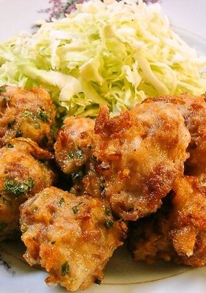 豚小間で唐揚げ 簡単　お弁当にも-レシピのメイン写真