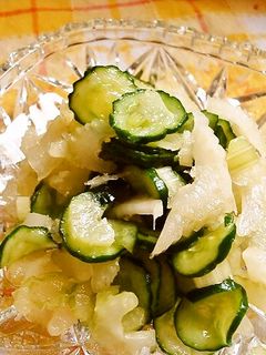 きゅうりとセロリの浅漬け-レシピのメイン写真