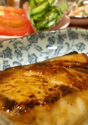 ブリの照り焼き(塩麹使用)-レシピのメイン写真