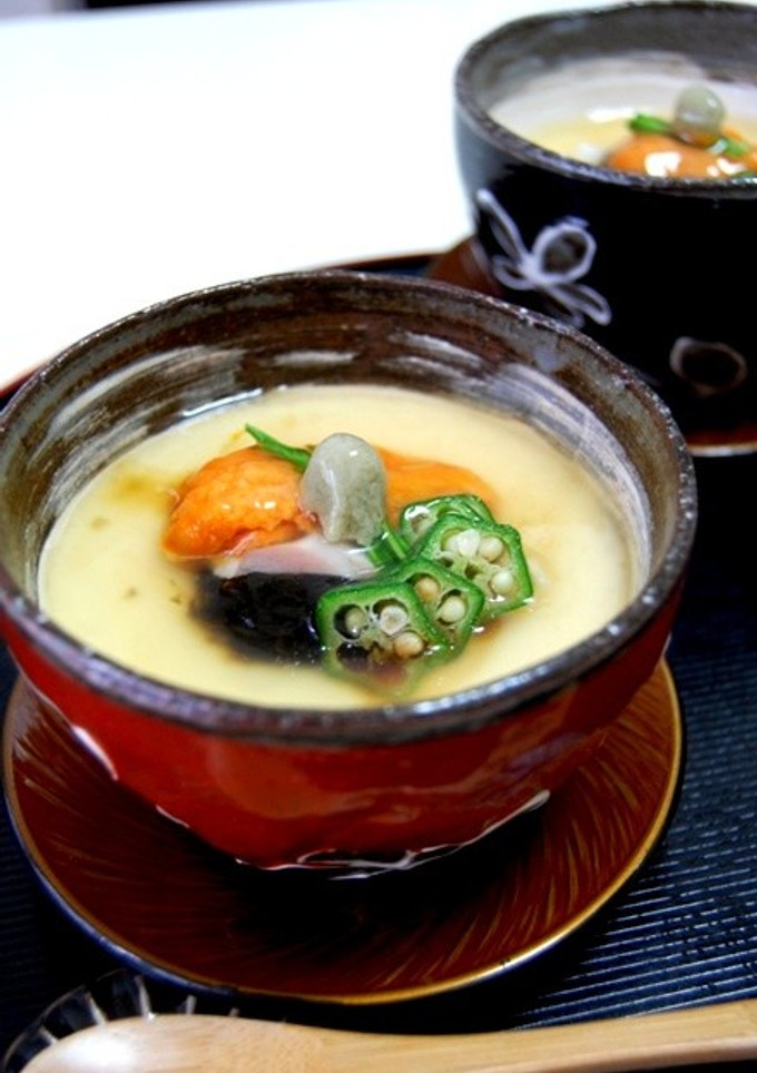 ウニと鯛の茶碗蒸し-レシピのメイン写真