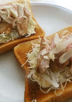 漬けマグロのグリルトースト-レシピのメイン写真