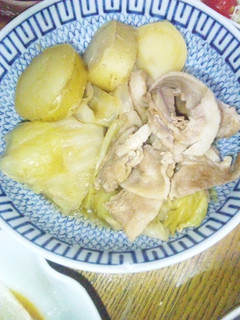 キャベツと豚肉の煮物-レシピのメイン写真