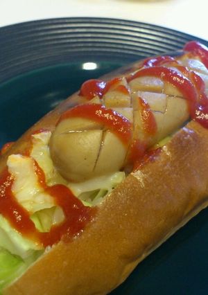 レンジで簡単ホットドッグ-レシピのメイン写真
