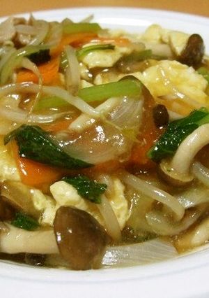スタミナあんかけ丼-レシピのメイン写真