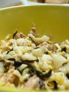 大量消費も★白菜と塩昆布のツナマヨ和え-レシピのメイン写真