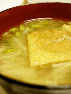 超簡単♪厚揚げとえのきの中華スープ-レシピのメイン写真