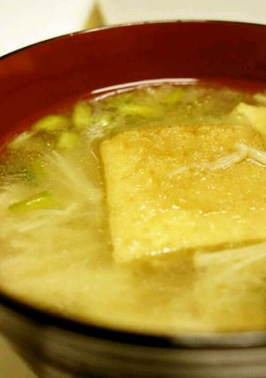 超簡単♪厚揚げとえのきの中華スープ-レシピのメイン写真